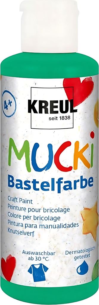 KREUL MUCKI Acrylfarbe grün 80,0 ml Produktbild 