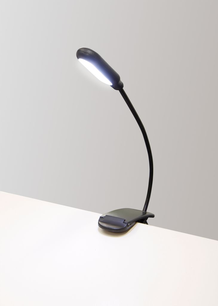 LED Klemmleuchte / Leseleuchte McShine, 5 LEDs, Schalter Produktbild 
