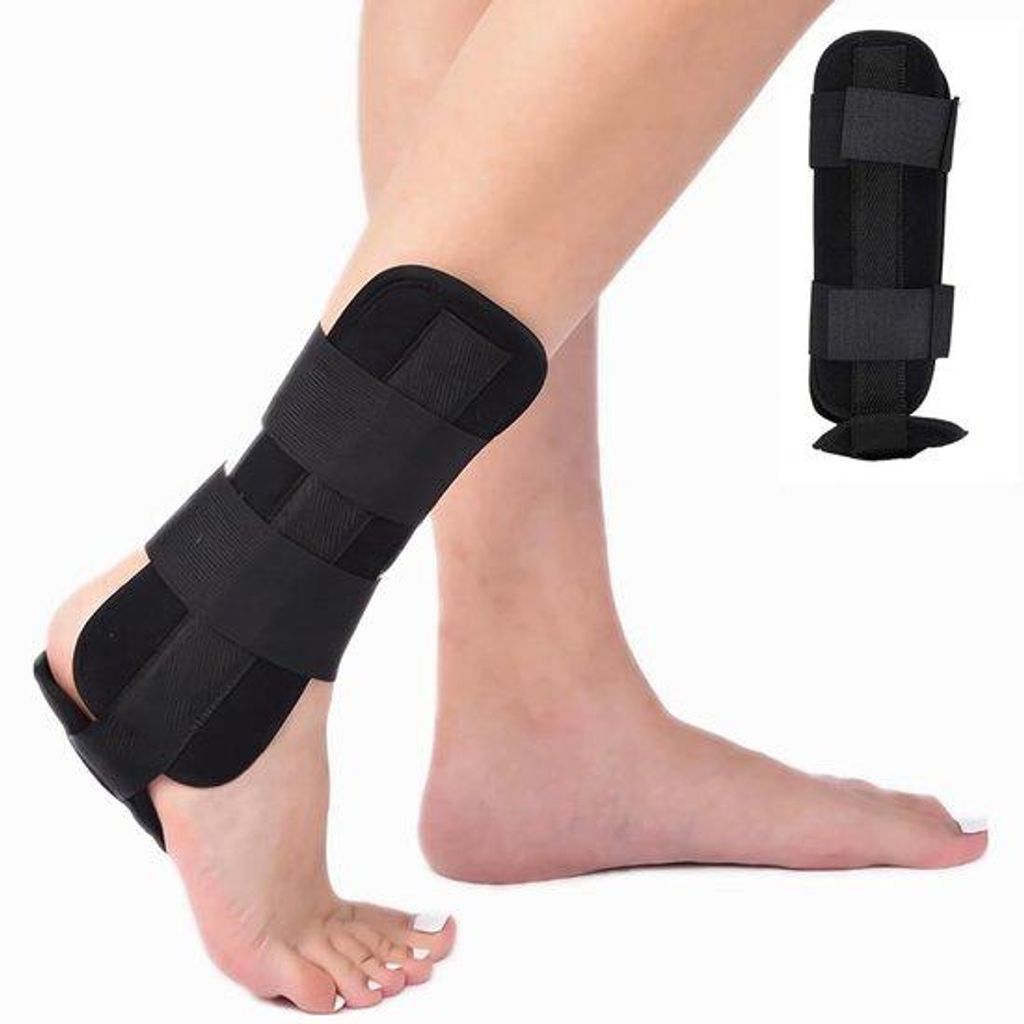Verstelbare enkelbandage für Sport und Alltag, atmungsaktiv, für Joggen und Wandern, einfarbig