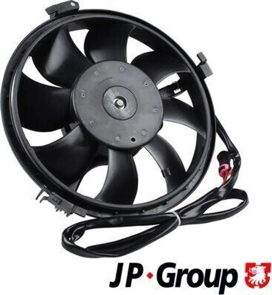 Réparer la surchauffe avec le ventilateur JP GROUP 1199104900 Audi VW