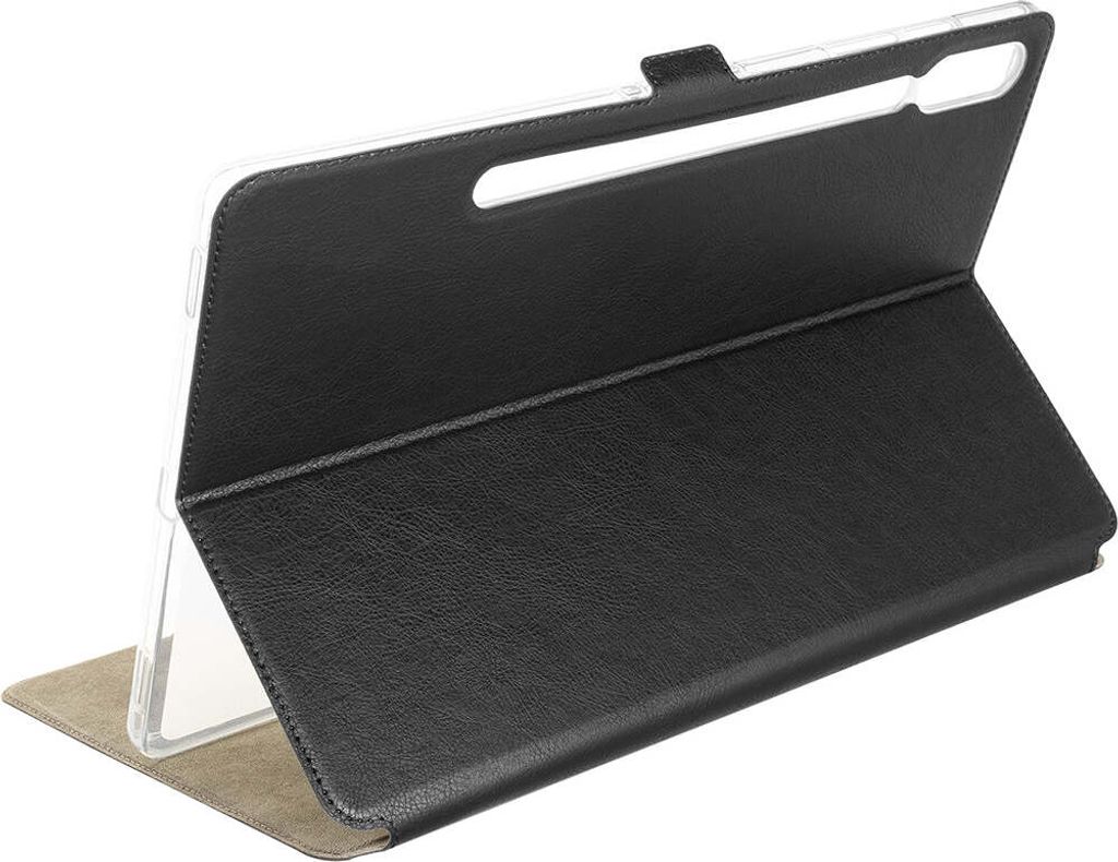 Handyhülle für Samsung Galaxy Tab S9+ / S9 FE+ / S10+, Fixed Topic Tab, Schwarz