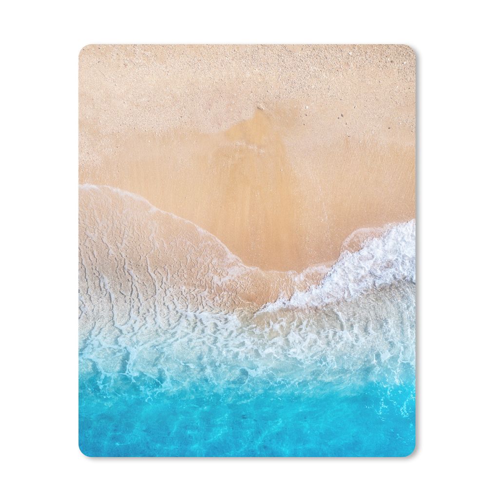 MuchoWow® Mauspad Mousepad Strand - Meer - Sand - Sommer - Produktbild 