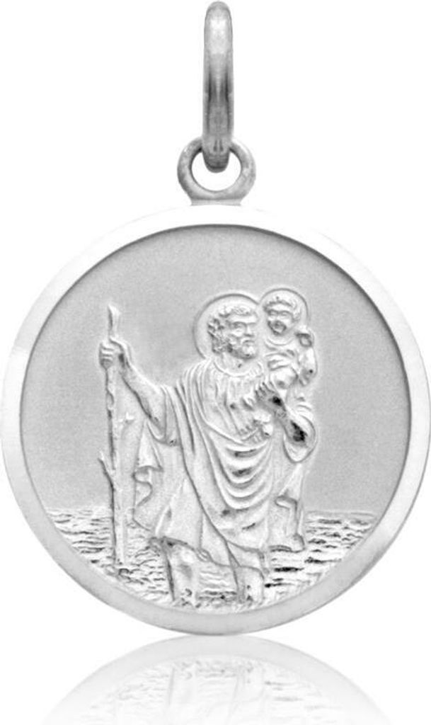 Anhänger mit christlichen Symbolen aus 925er Silber