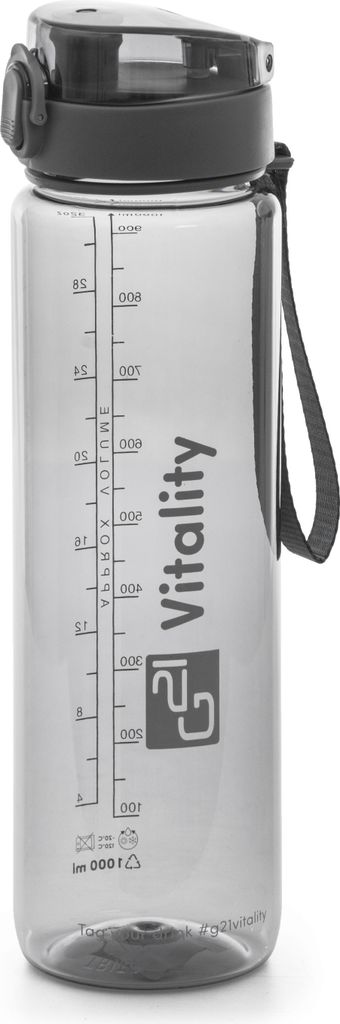 Láhev G21 na pití, 1000 ml, šedá Obrázek produktu 