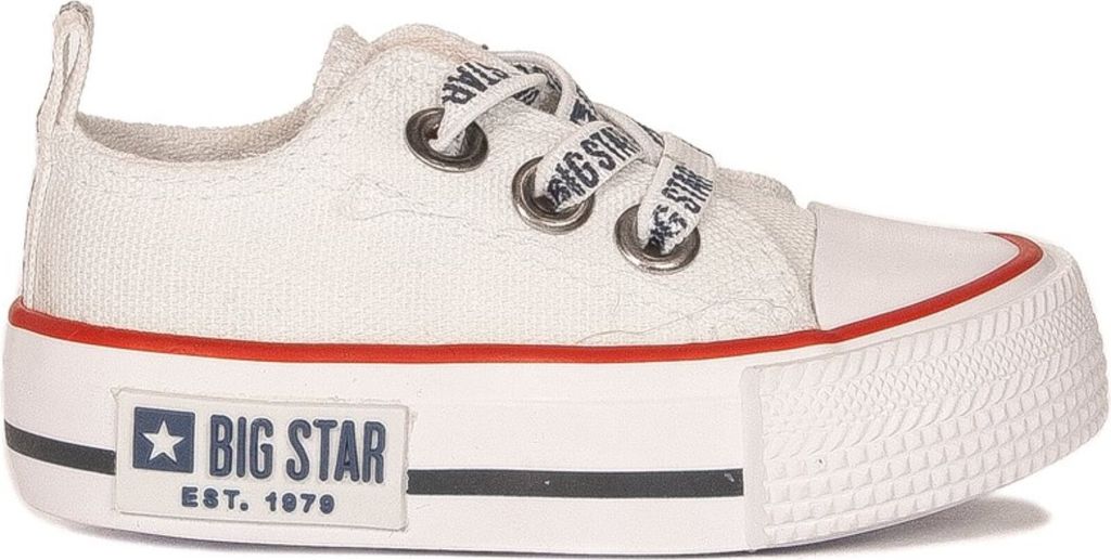 Stoff-Sneaker für Kinder BIG STAR KK374048 Weiß 19