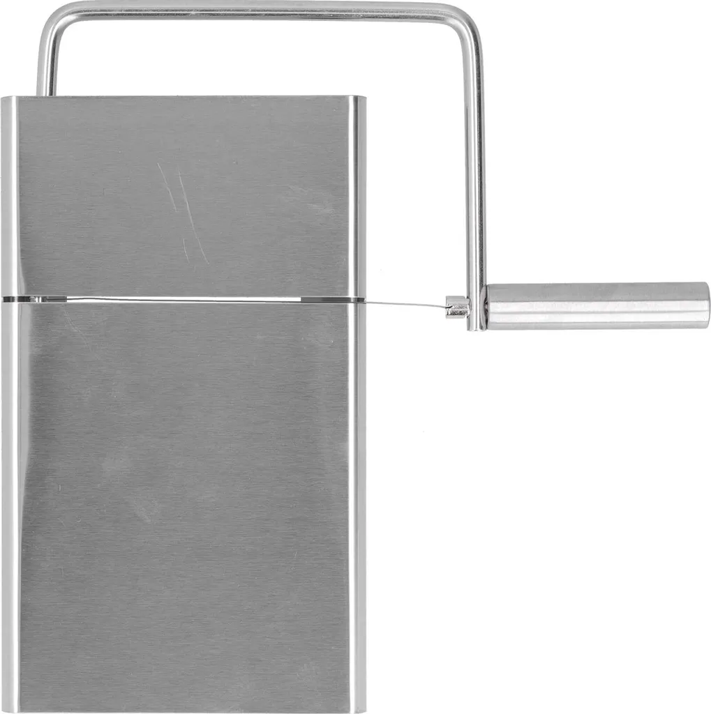Trancheuse de fromage et beurre en inox pour service de table chic