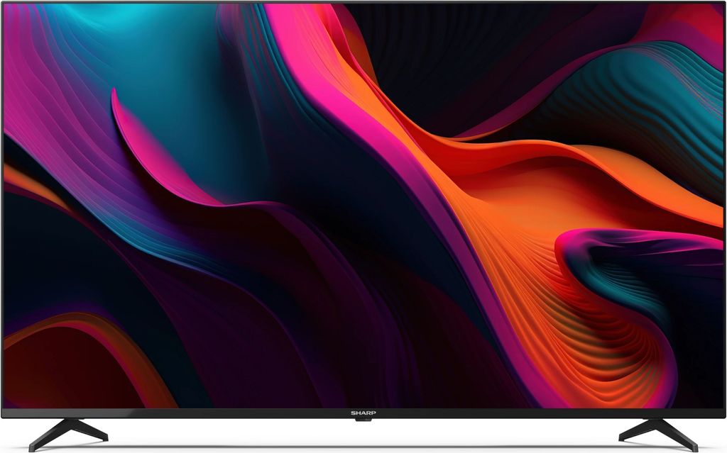 Sharp 50 Zoll GL4260E 4K UHD LED TV schwarz Produktbild 1