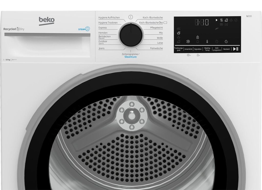 Beko B3T442491 Wärmepumpentrockner 10kg Aquawave Produktbild 