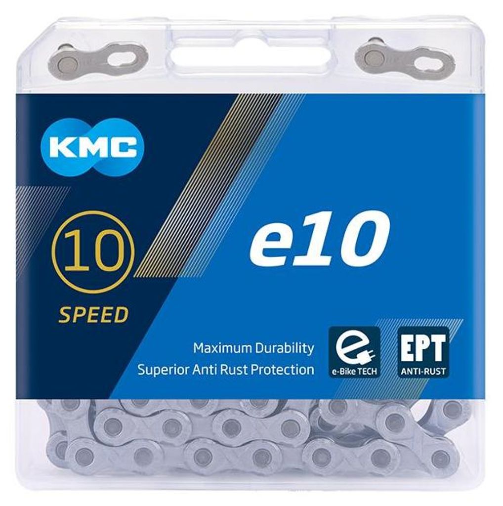KMC 10-rýchlostná reťaz E10 so 136 článkami pre e-bike Obrázok produktu 