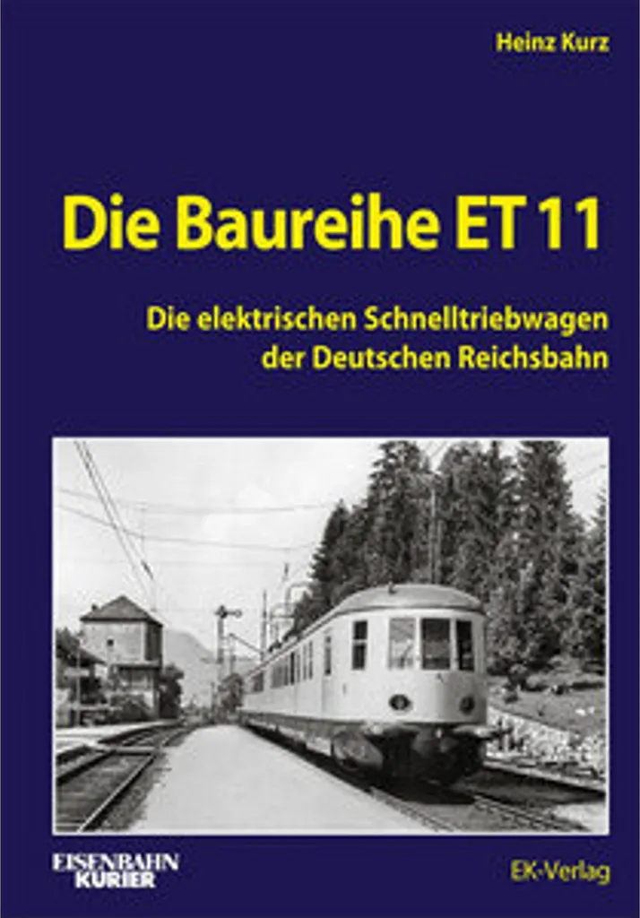 Maquette train Die Baureihe ET 11 pour circuit ferroviaire époque III
