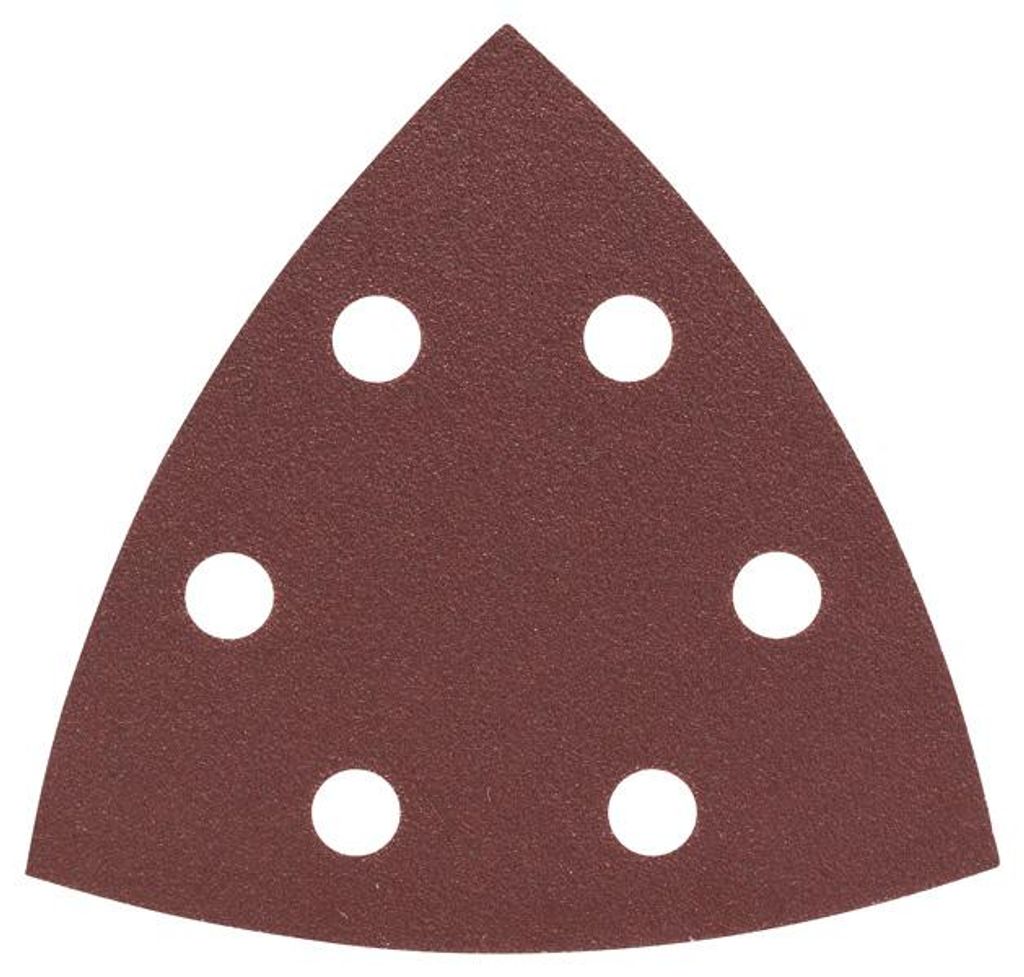 Schleifblatt-Set für Deltaschleifer, 93 mm, 120, 6 Löcher, Produktbild 
