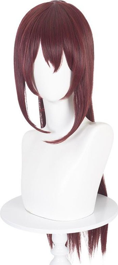 INF Braune Cosplay Perücke - Hitzebeständiges Kunsthaar für Anime & Partys