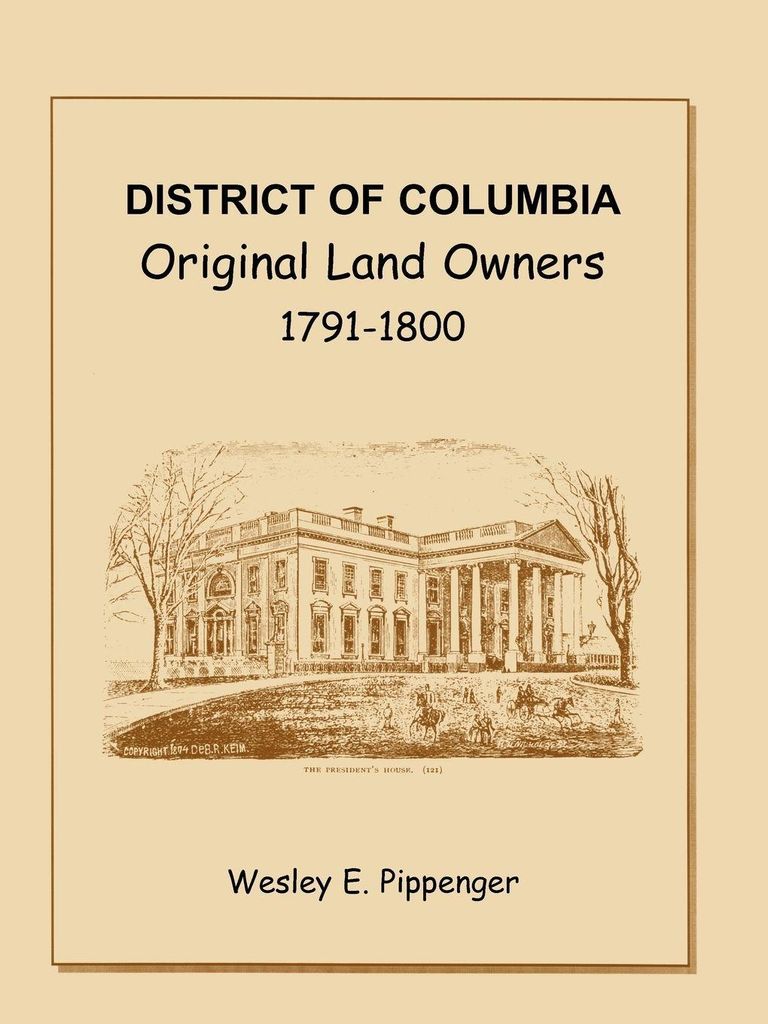 District of Columbia Original Land Owners, 1791-1800