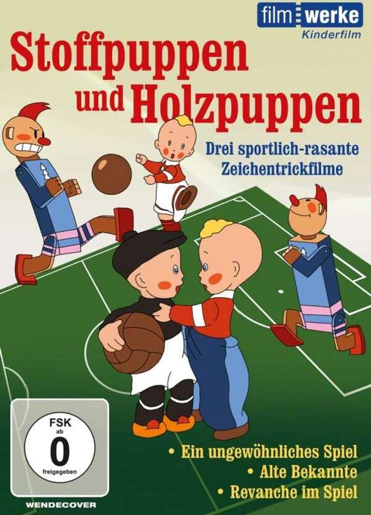 Stoffpuppen und Holzpuppen