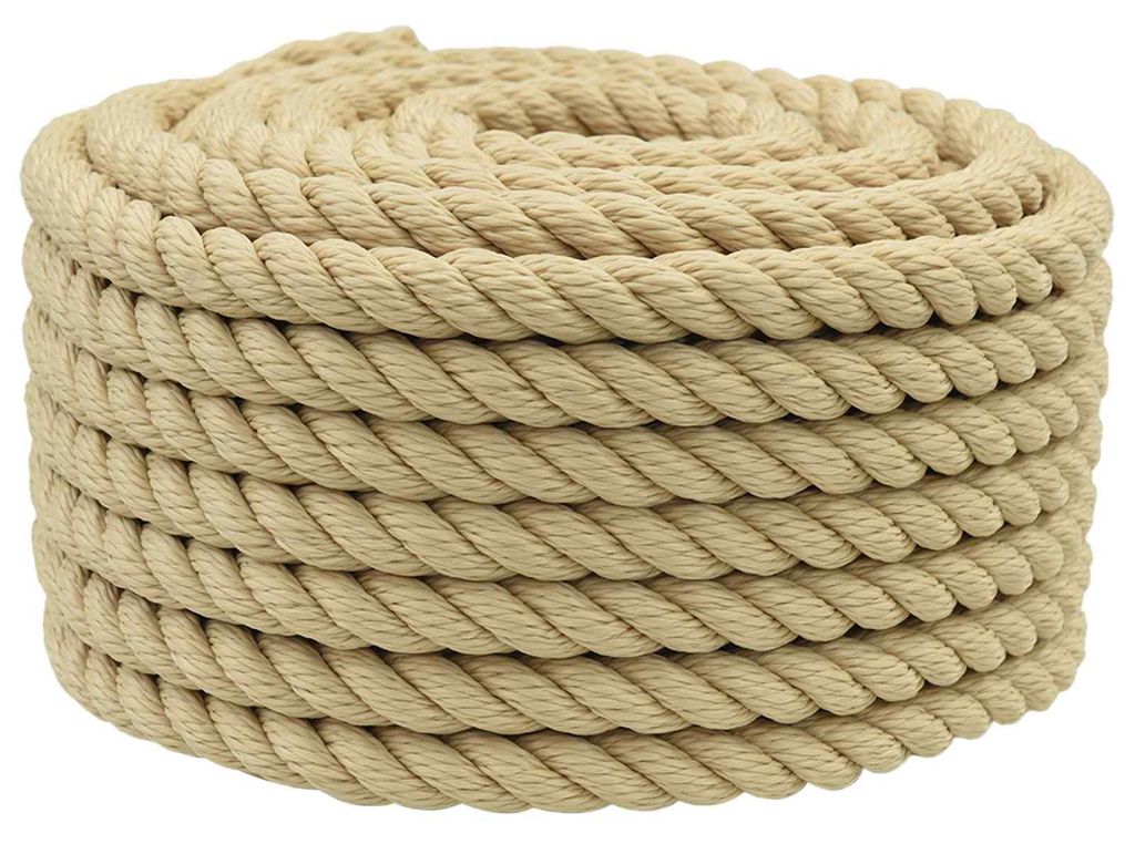 vidaXL Corde en fibres naturelles, 18 mm, 100 mètres Image du produit 