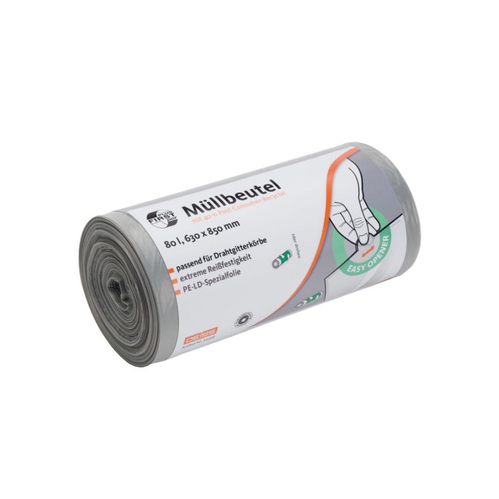 DEISS First Plus Pcr Müllsäcke 80 Liter, 34036 Produktbild 