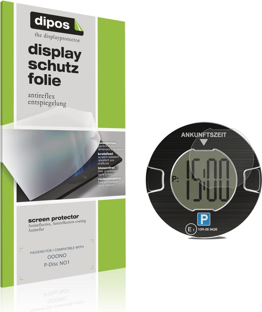 4x Schutzfolie für OOONO P-Disc NO1 matt Displayschutzfolie Folie Display Schutz dipos