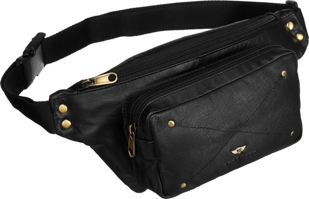 Ledertasche PTN 1-NGN-5076 SCHWARZ
