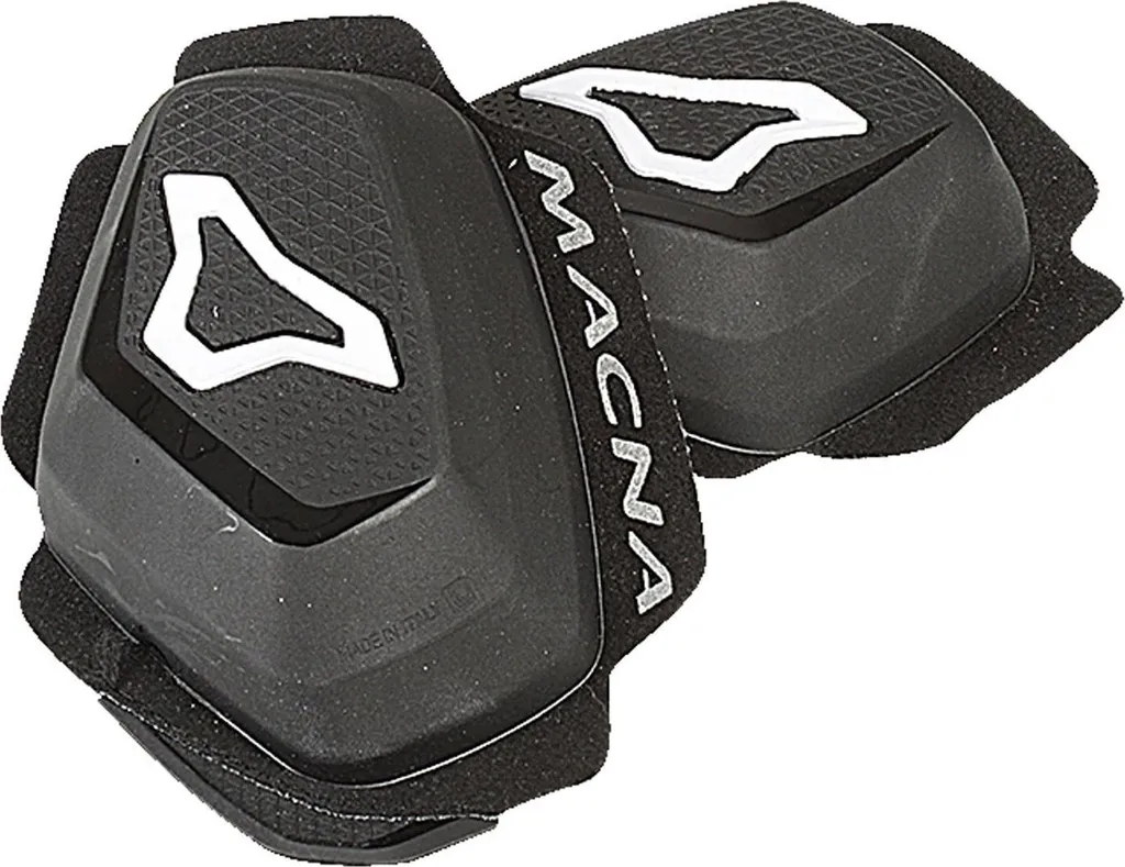 Macna 2.0 Genouillères Moto Noir Taille Unique Anti-Chocs et Glissements