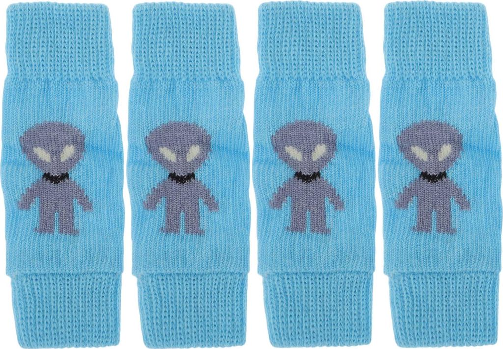 Packung Mit 4 Hundebeinwärmern Winter Weiche Warme Gestrickte Hundebeinsocken Hundebeinschützer Gelenkschutz Geeignet Für Kleine Hunde Kätzchen...