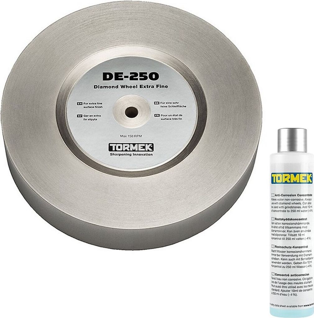 TORMEK Diamant-Schleifscheibe DE-250 extrafein ø 250mm Korn 1200