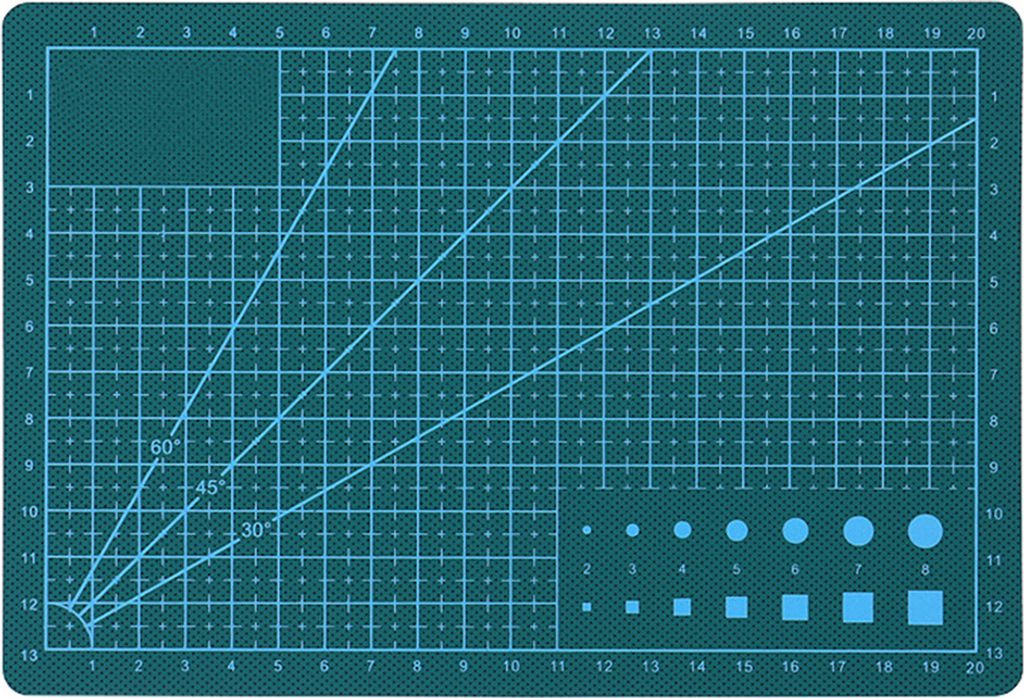 Verk 11354 Tapis de coupe et de rognage A5 vert Image du produit 