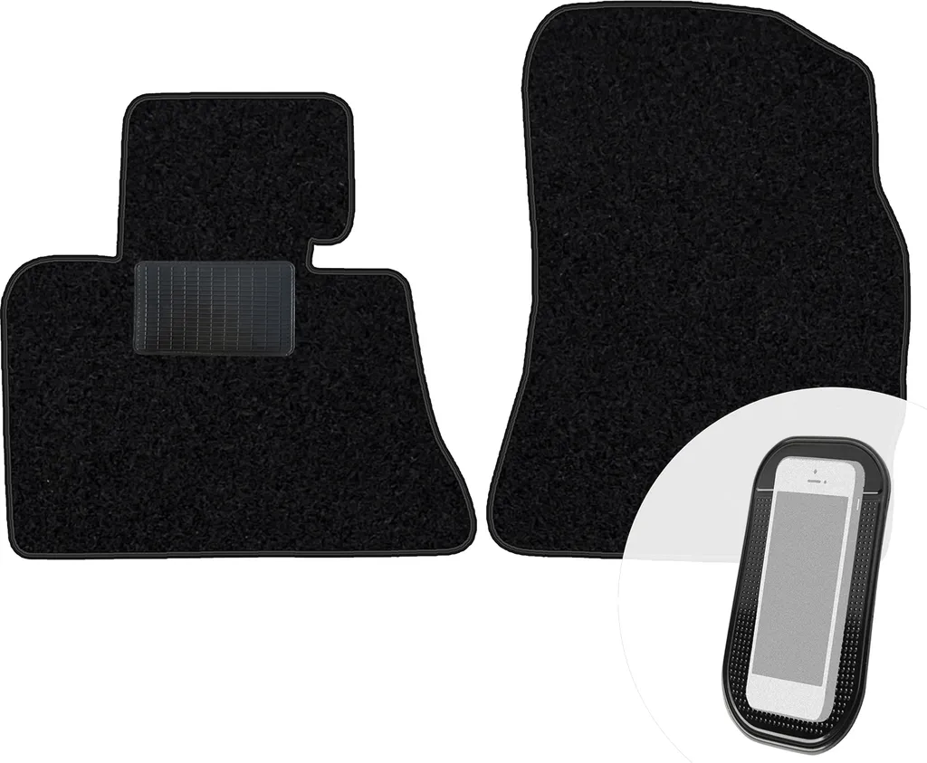 Tappeti Anteriori su Misura BMW X5 E53 (2000-2007) Velour moto-MOLTICO