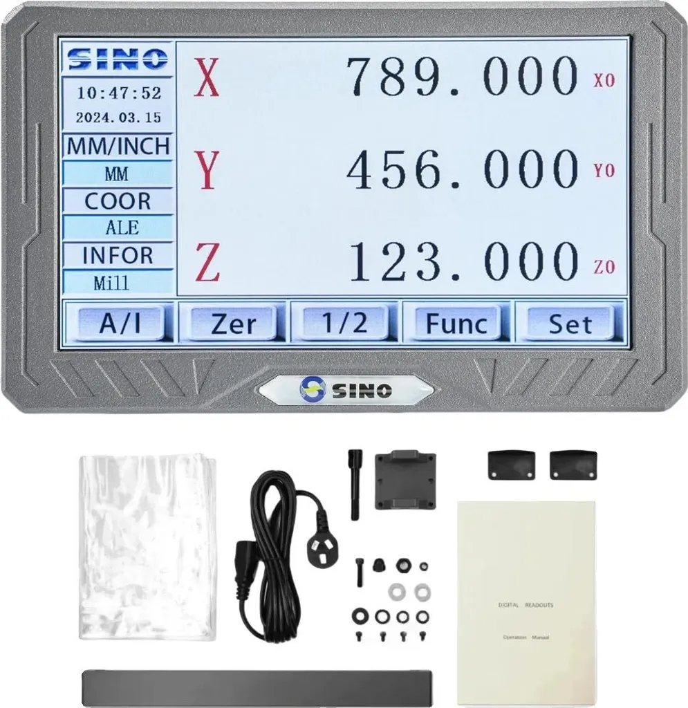 Système d'affichage numérique DRO-SDS200S haute précision pour tour