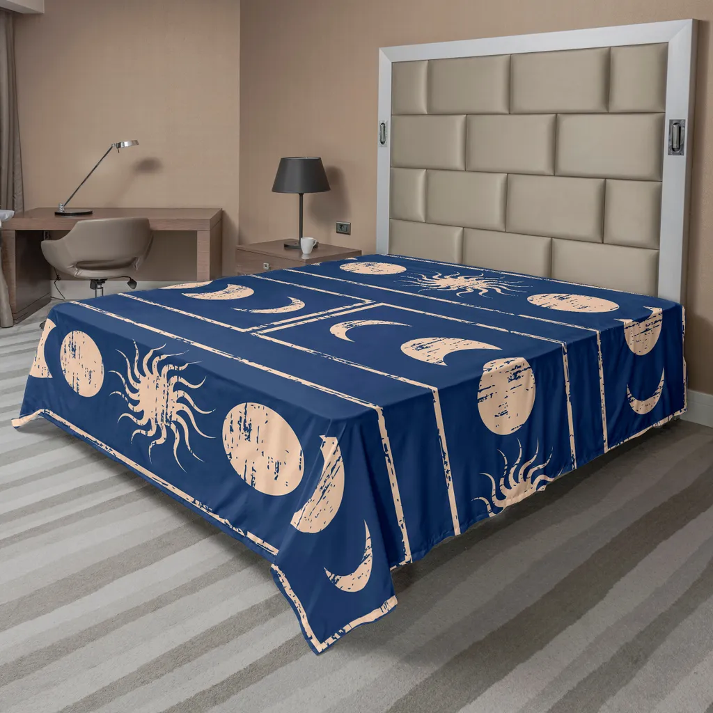 Drap de lit grand format confortable fini les draps courts 260x228 Violet