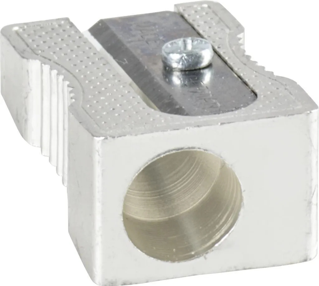 Brunnen 1029896 Taille-crayon en métal résistant pour crayons standards