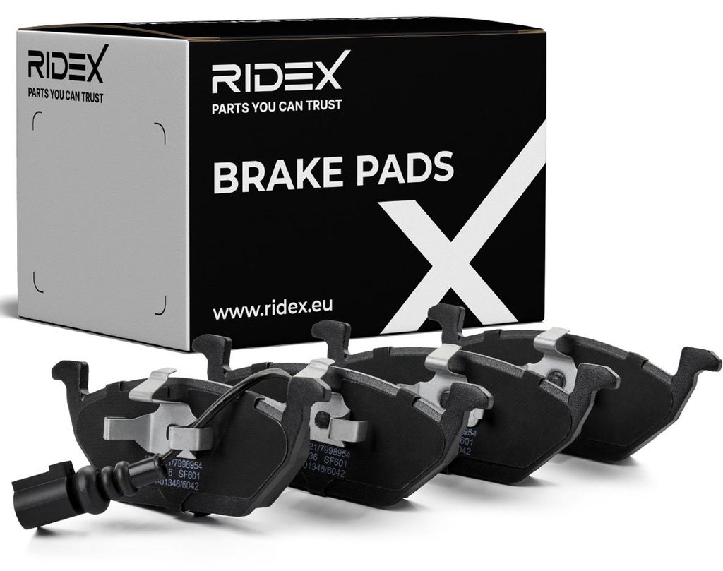 RIDEX 402B0033 Bremsbeläge Satz Vorne für VW Golf VII Produktbild 