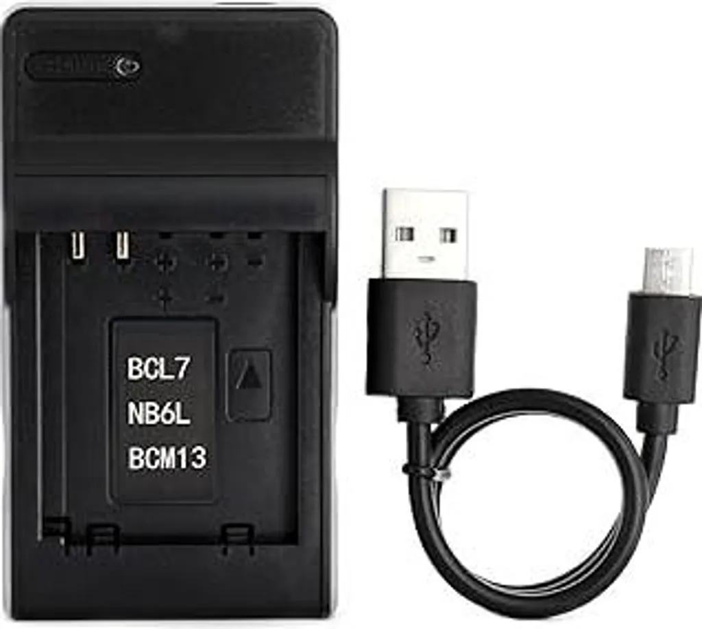 Caricabatterie USB Norifon DMW-BCM13 per Panasonic DMC-TZ55, DMC-TZ60, DMC-TZ61, Lumix DMC-FT5, DMC-TS5, DMC-TZ70, DMC-ZS40, DMC-ZS50 e altre fotocamere