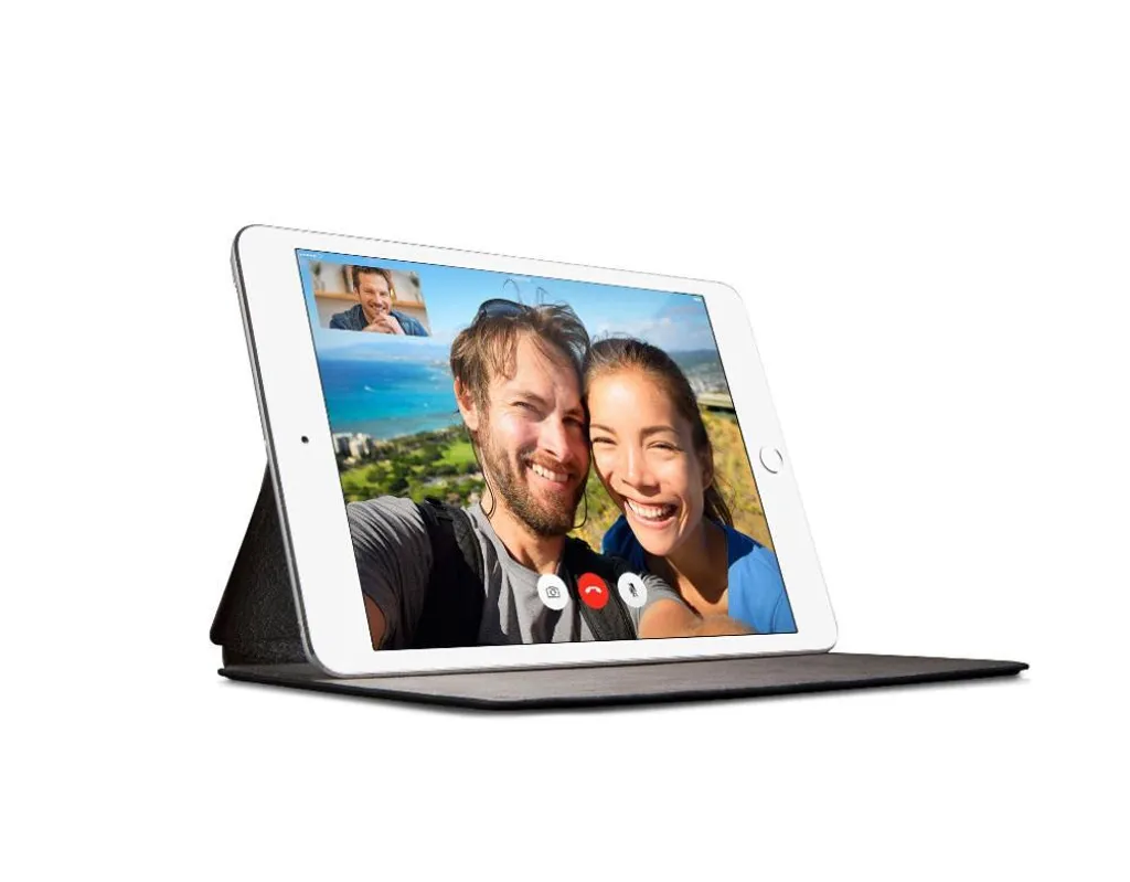 SurfacePad iPad Mini 4 Étui Ultra-fin en Cuir avec Support Rouge - 6