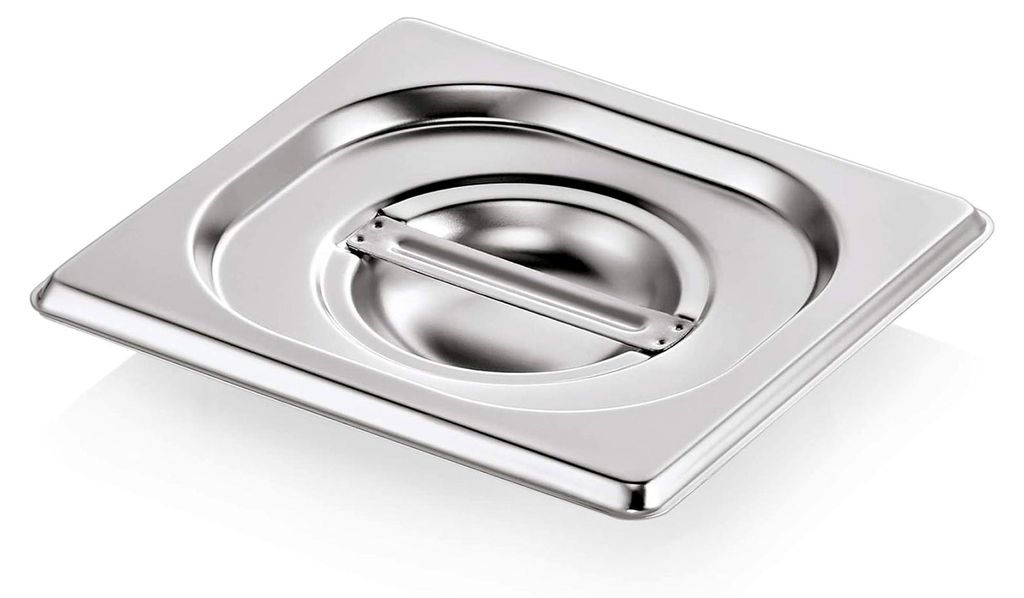 Gastronormbehälter -GN1/6- GN Behälter Container Gastronorm Pans aus Edelstahl, ideal als Sous Vide Behälter, Kombidämpfer, dampfgarer, Chafing...