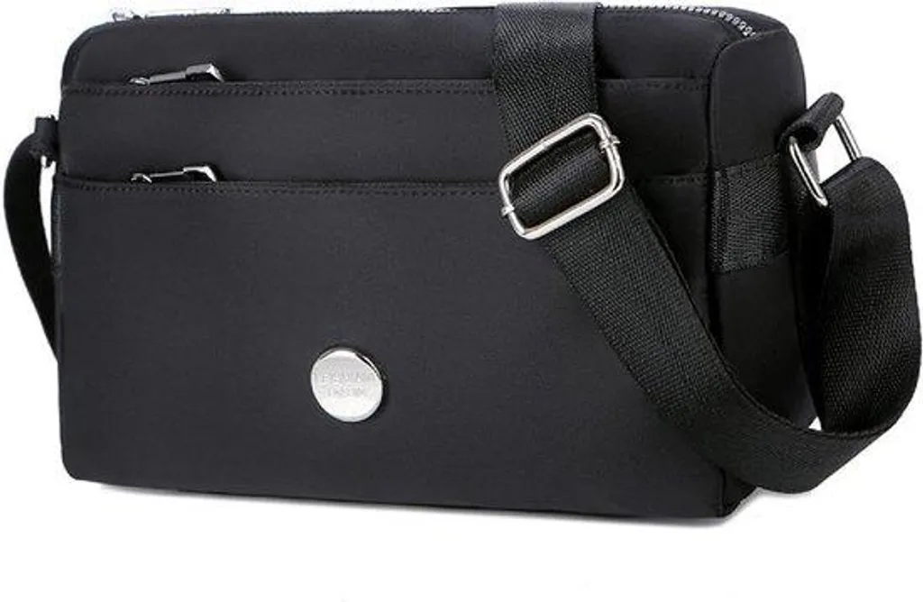Sacoche anti-encombrement en Oxford noir pour ranger ses essentiels