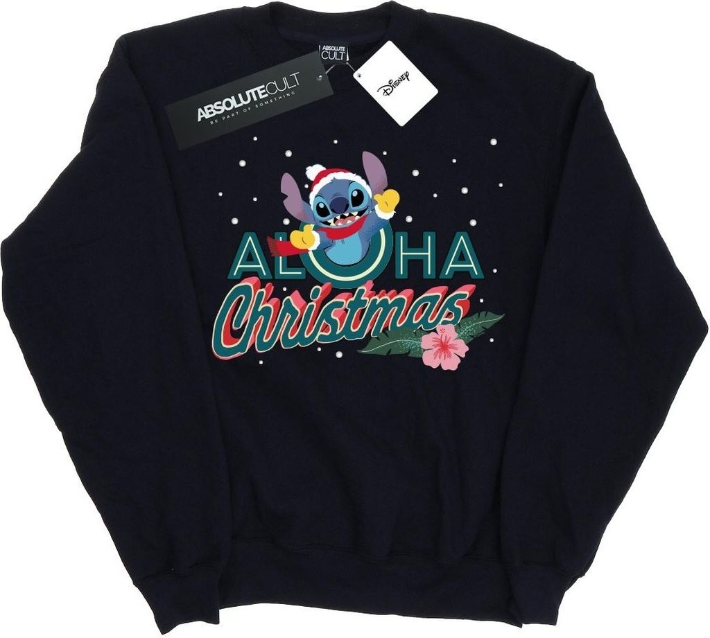 Disney - "Aloha" Sweatshirt für Herren BI30703 (S) (Marineblau)