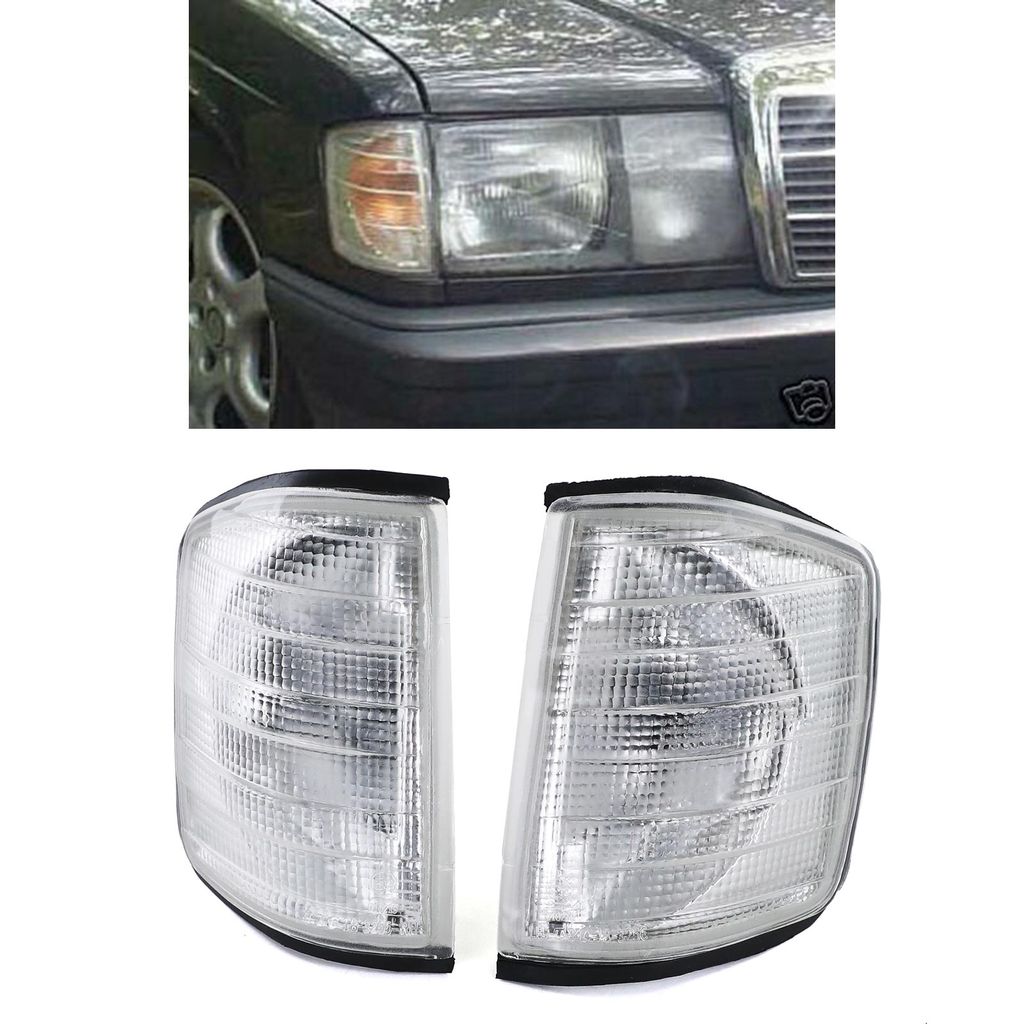 Blinkleuchte Blinker rauchgrau rechts für MERCEDES 190 W201 Limousine 1982-1993