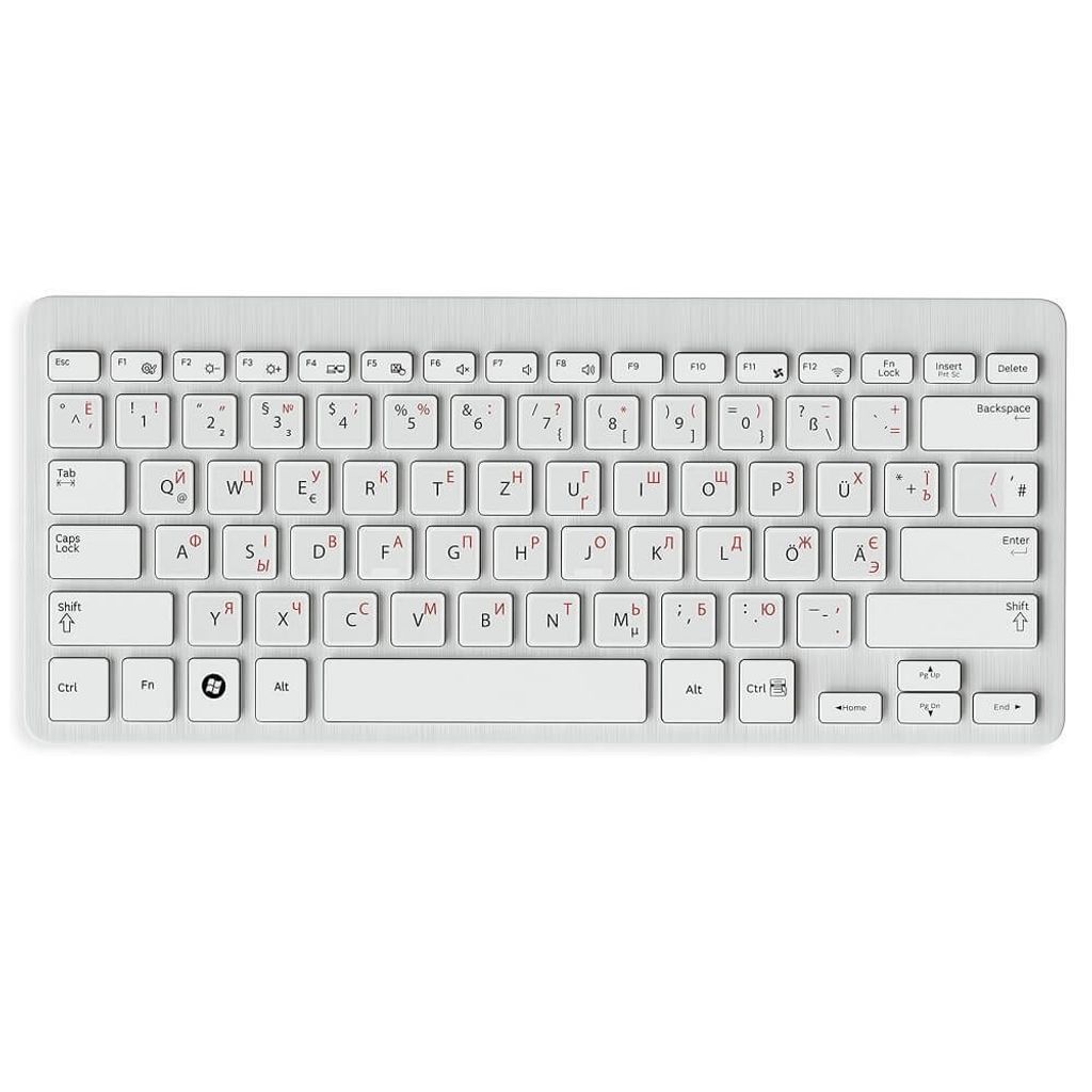 Russische Tastaturaufkleber transparent für Mac (Apple) in Produktbild 3