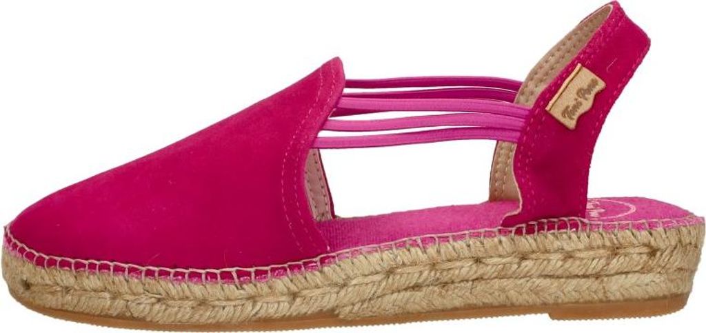 Toni Pons Nuria  Sandales Semelle en corde - Fuchsia - Image du produit 