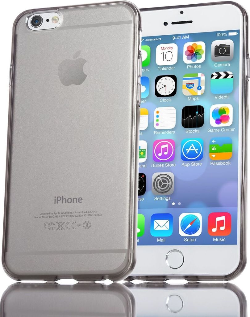 iPhone 6 6S Hülle Handyhülle von NALIA, Ultra-Slim Silikon Case Dünne Schutzhülle