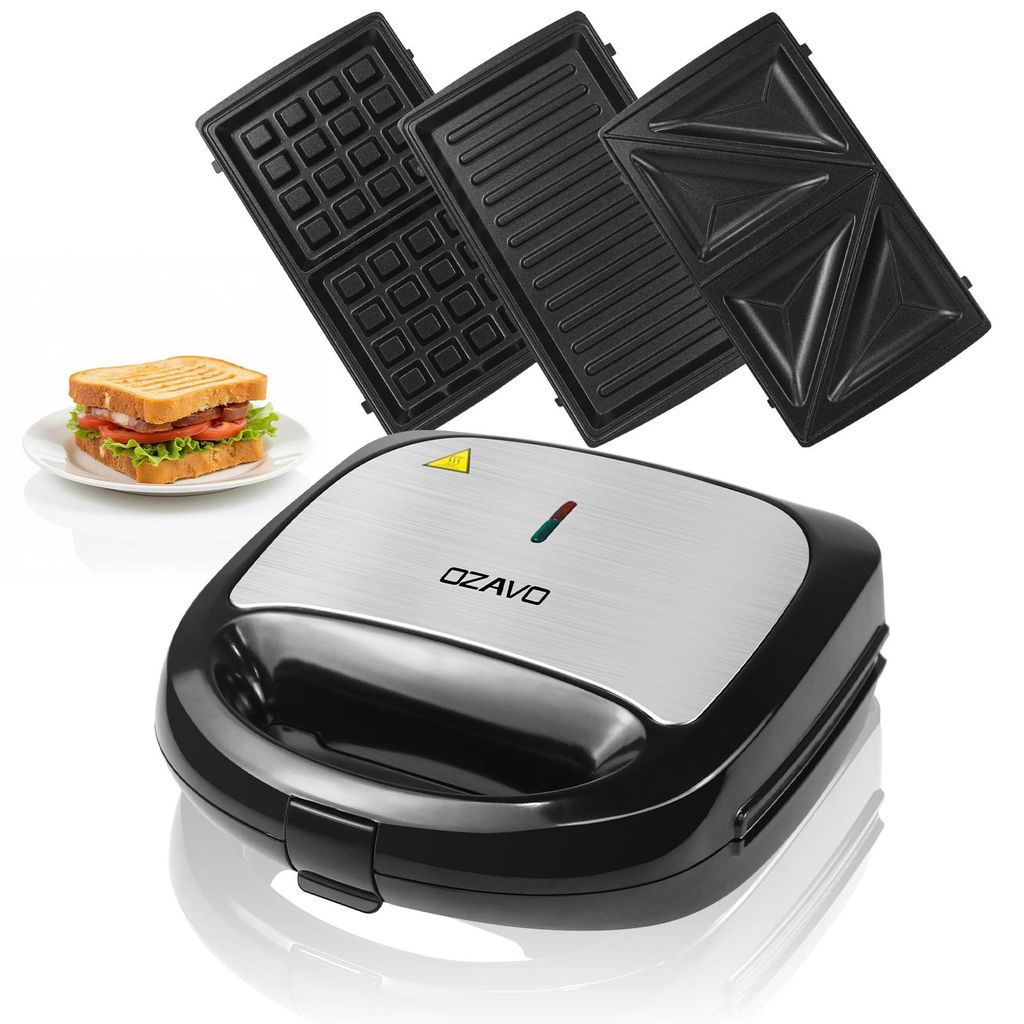 Sendvičovač  Sendvičovač 3 v 1 – sendviče, vafle a panini, Obrázek produktu 