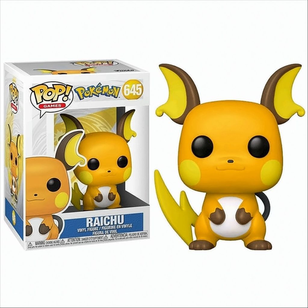 Pokemon POP! Games Vinyl Figur Raichu (EMEA) 9 cm Produktbild 6