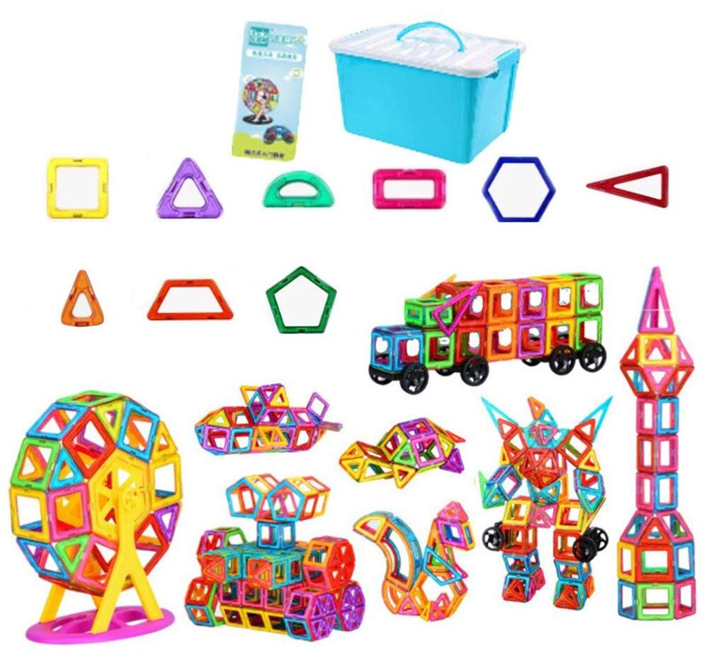 Magnetische Bausteine 148 Teile mini Magnet Spielzeug Kinder DIY Magnetspielzeug Magnet Spielzeug Lernspielzeug Geburtstag Vorschule Kinder Kleinki...