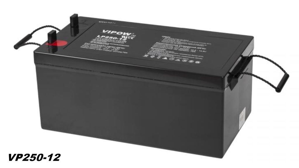 Vipow UPS 12V 250Ah Gel-Batterie Produktbild 
