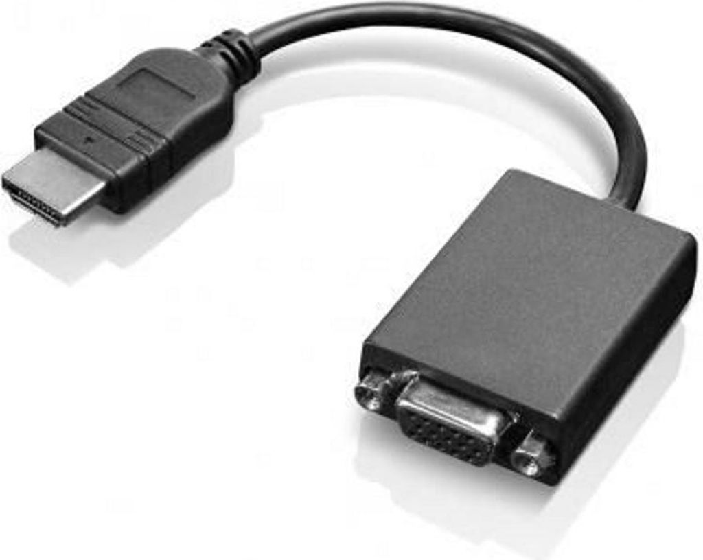 Lenovo HDMI-auf-VGA-Adapter, 20 cm