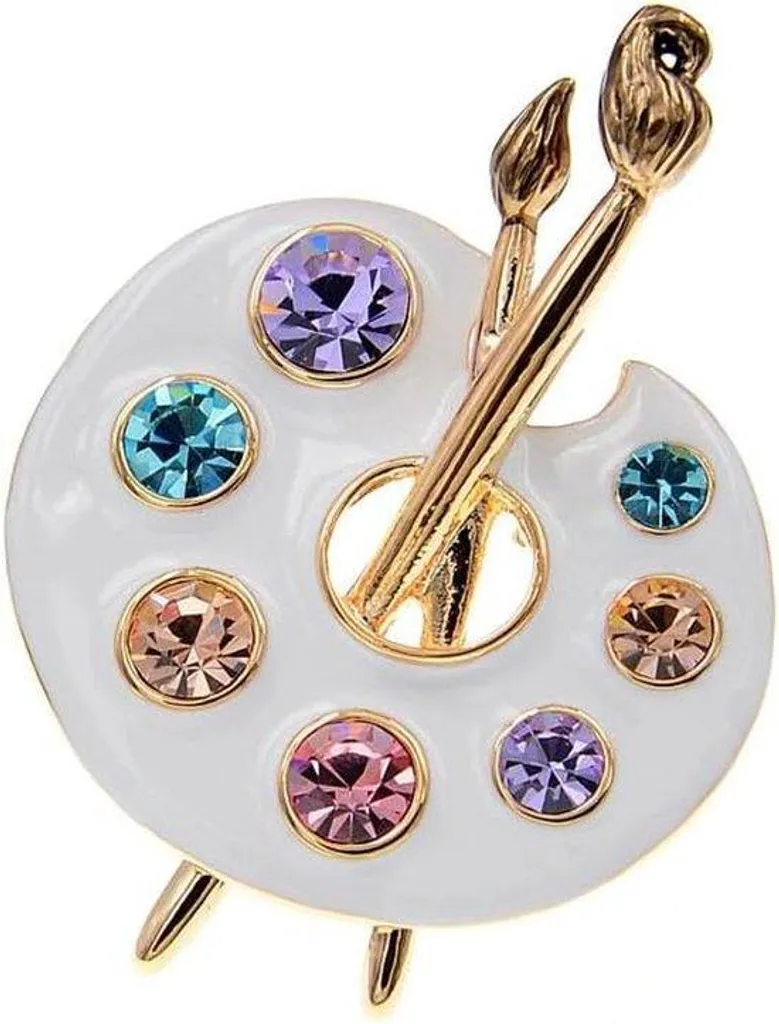 Porte-broche arc-en-ciel : fixez vos accessoires avec style et éclat