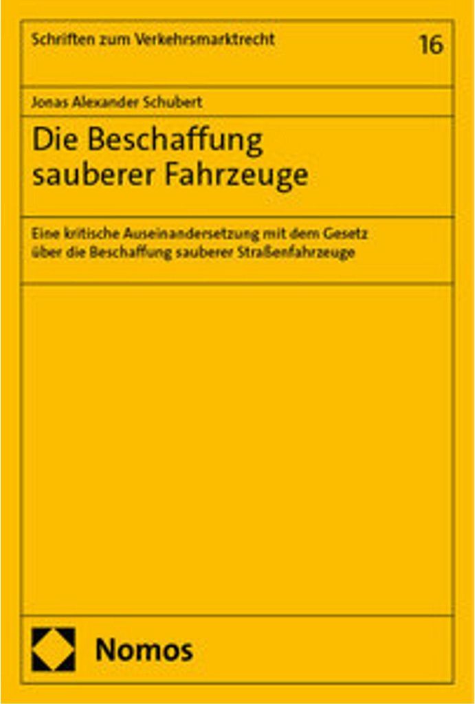 Die Beschaffung sauberer Fahrzeuge