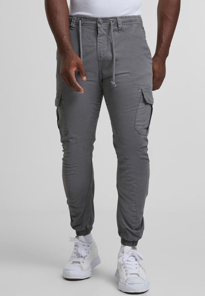 Urban Classics Pánske nohavice jogger Chalouse šedá XXL Obrázok produktu 