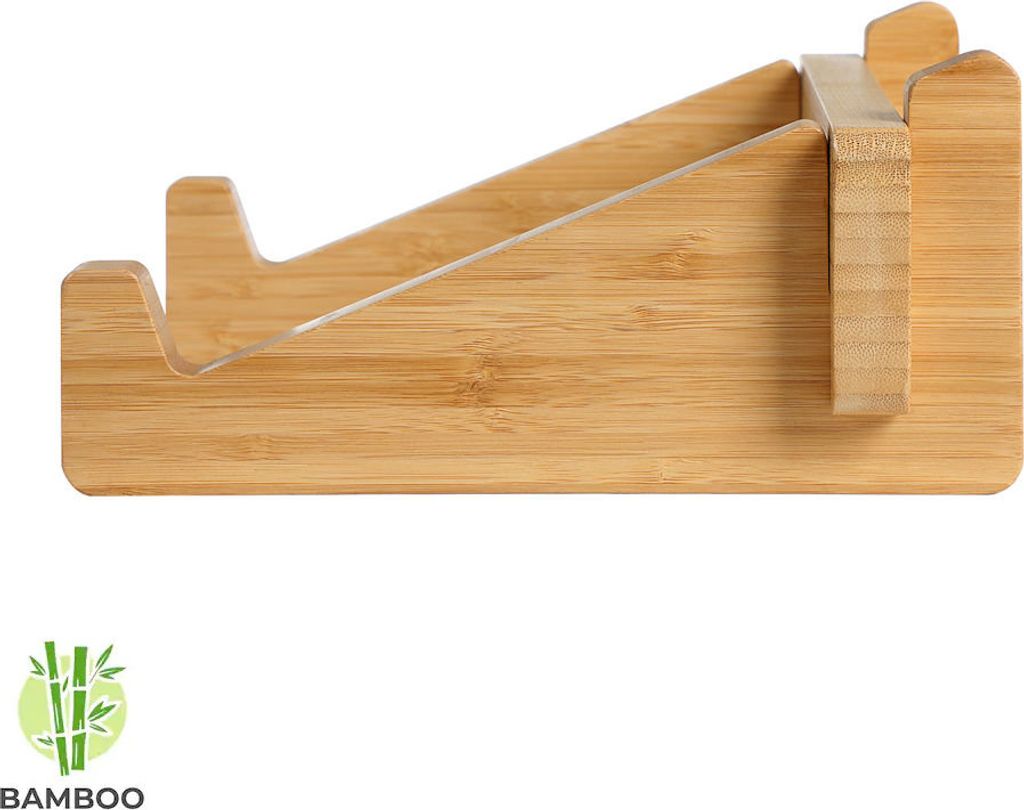 Laptopständer aus Bambusholz - Notebookständer aus Holz - Produktbild 6