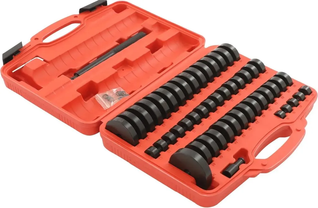 Set Montaggio Cuscinetti e Boccole 51 Pezzi Professionale per Auto e Moto